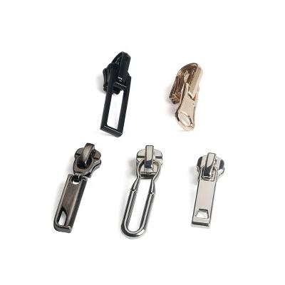 China Brand New Wholesale Nickel Free Logo Zipper Puller Metal Custom Made Design Garment for sale