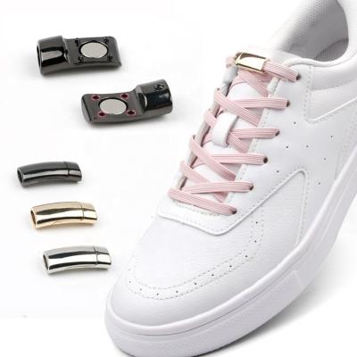 China New Design Shoe Laces Fast Lazy Modern Lock System Laces Magnetic for sale