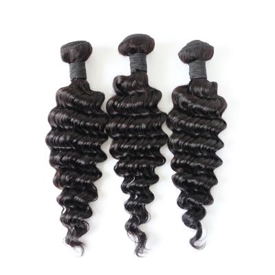 China Deep Wave Bundles Real Raw Unprocessed Indian Deep Wave 100 Virgin Hair Cuticle Aligned Deep Wave Remy Hair Extension Bundles Wholesale Mink Human for sale