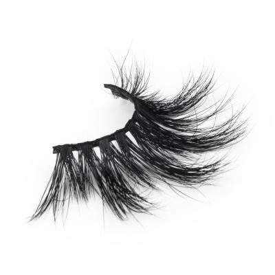 China Best Miya Top Quality New Arrival Handmade Dramatic 5d Selling 25mm Super Fluffy Mink Lashes for sale