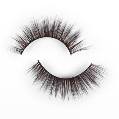 China Good Quality Popular Quality Vegan Fake Mink Regular Lashes Women Beauty Lashes for sale