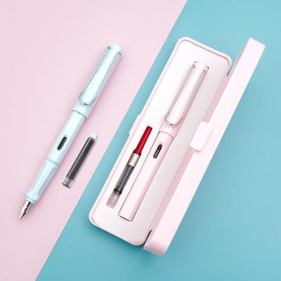 China Luxury High Quality Gifts Macaroon Roller Pen OEM Design Pen With Custom Logo Gift Business Metal Fountain Pen for sale