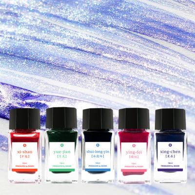 China Promotion Fountain Pen Star\Business\School\Office Shine Color Instant Self-regulating Ink For Students Painting for sale