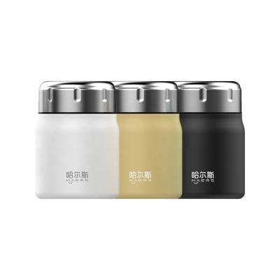 China PORTABLE Thermal Insulated Food Jar Stainless Steel Vacuum Flask Travel Water Bottle Cute Thermos Bottle for sale