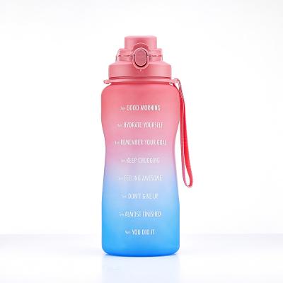 China 2023 NEW Styles Sustainable Customized Sports Water Bottle TRITAN Plastic Cheap Drink Bottles For Sport Custom Logo for sale