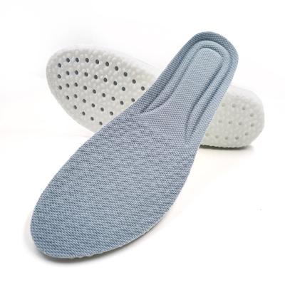 China Wholesale Foam Shoe-Protection Breathable/Absorbent Manufacturers For Women Man Women Lightness PU Soft Sports Shock Absorption Insoles for sale