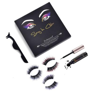 China High Quality Wholesale Natural Long False Eyelashes Mink Lashes For Eyelash Artificial Make Up Ready To Ship for sale