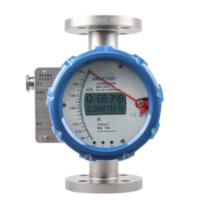 China Hot Sale SS304 Variable Area Gas Liquid Orifice Metal Tube Rotameter Wet Type With Indicator Display for sale