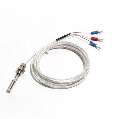 China Stainless Steel SS304/SS316 3 Wires Class A PT100 Temperature Sensor for sale