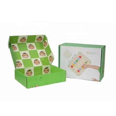 China Handmade Double Side Printed Paper Box Toy Packing Gift Box Book Mailer Mailing Post Office Boxes for sale