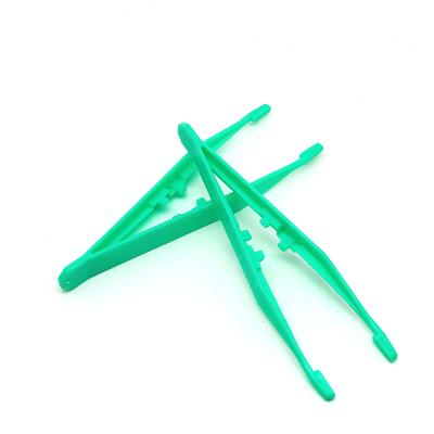 China Sterile cheap high quality disposable medical anti-static plastic tweezers for sale