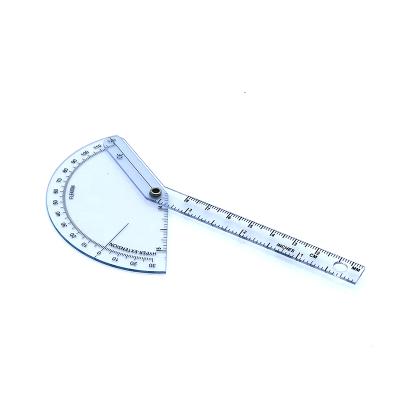 China Plastic Finger Spinal Bone Pocket Ruler Finger Protractor Measuring Medical Goniometer for sale