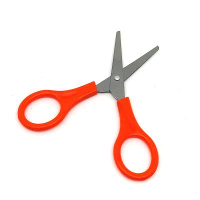 China Mini Safe Emergency Customized Plastic Soft Handle Handle Stainless Steel First Aid Scissors for sale