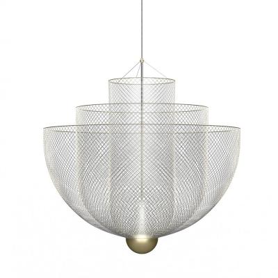 China New Type Ring Chandelier New Price Attractive Carbon Steel Body Pendant Lighting Modern Luxury for sale