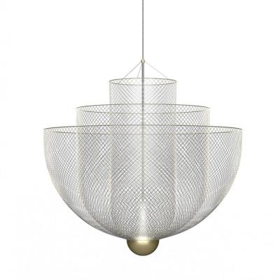 China Lighting Contemporary Luxury Lighting Functions Carbon Steel LED Modern Pendant Light Chandelier for sale