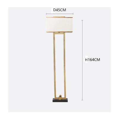 China Factory Sale Various Widely Used Modern Marble Low Led Floor Lamps For Living Room for sale