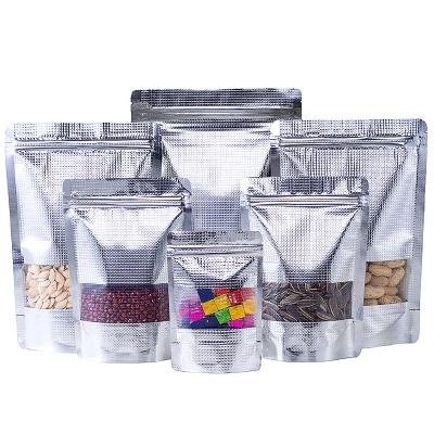 China Barrier Natural Medicinal Herbs Packaging Bag With Rectangle Window Display Eco - Friendly Food Grade for sale