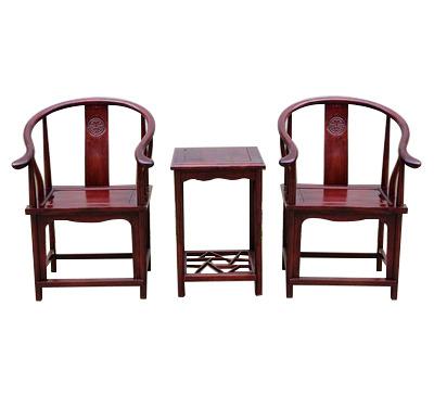 China Chinese Style Extended Ming Taishi Armchair Armchair Chinese Style Old Elm Tree Single Backrest Three-Piece Chair and Antique Qing Tea Ganoder Chair for sale