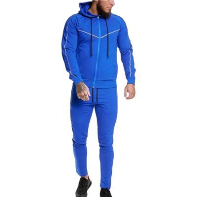 China Best Selling Breathable Men Jogging Sweat Tracksuit High Quality Custom Made Wicking Sweatsuit No Logo for sale