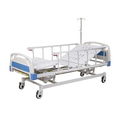 China Hospital Patient Furniture ABS Crank BEST Crank For Manual Hospital Beds 3 Functions Hospital Beds Price Clinic Types Of Hospital Beds for sale