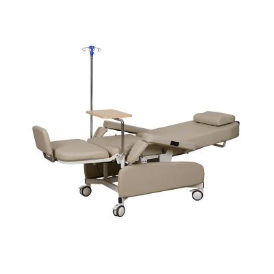 China Design style electric blood donation chair hospital chairs mobile dialysis dialysis chair with price for sale