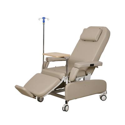 China Medical Electric Dialysis Chair Hospital Chair Design Style Kidney Dialysis Chair Adjustable Phlebotomy for sale