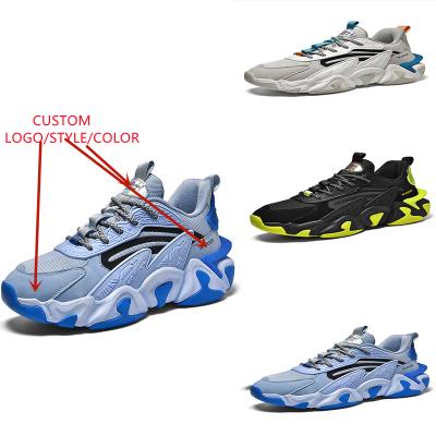 China Fashion Trend High Quality Men's Chunky Shoes Hot Selling Available Running Sneakers Breathable Casual Shoes For Men for sale