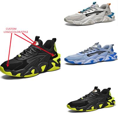 China Fashion Trend Drop Shipping 2021 Fashion Chunky Autumn Brand Custom Logo Sneakers Shoes For Men Casual Shoes Man Mens Designer Sneakers for sale