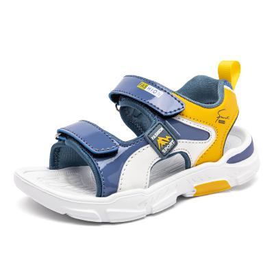 China Summer round children school shoes 2021 fashion design casual shoes kids boy soft sandals for sale