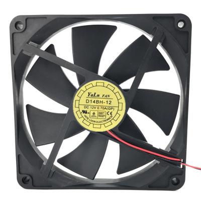 China Commercial Original Spot 14cm 14025 Power Supply Fan D14BH-12 Mute Fan for sale