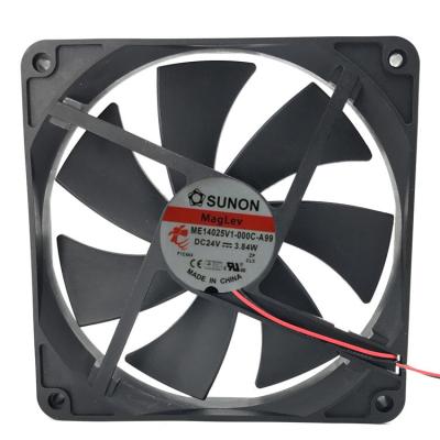 China Commercial Original Spot 14 cm Chassis Fan 14025 24V 14cm Silent Fan for sale