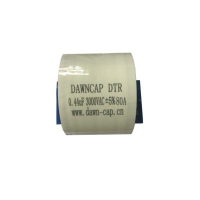 China DTR MKPH-R 0.44UF 3000V AC 6000V DC Resonant Capacitor 80A Tesla Dedicated Resonant Capacitor for sale