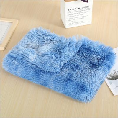 China Wholesale Viable Mats Sleeping Bedding Blankets Pets Dogs Plush Covers Dog Blanket With Cute Paw Prints for sale