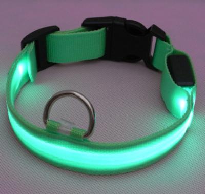 China LED Lights Dog Glow Collar Night Glow Pet Collar for sale