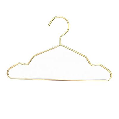 China Eco-friendly Mini Dog Coat Hanger Gold Pet Hanging Small Coat Hanger for sale