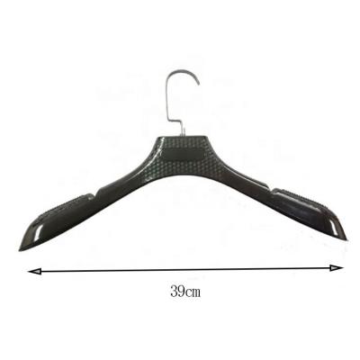 China Eco - Friendly Clothing Store Luxury Plus Thick Gold Plastic Hangers for sale