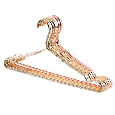 China Durable Aluminum Alloy Hangers , Non-slip Hangers Clothing Store Metal Hanger for sale