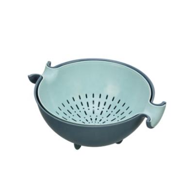 China Sustainable Wholesale Multifunctional Round Drain Storage Basket for sale