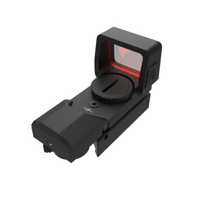 China Red & Green Dot Sight Adjustable Reflex Sight with Removable Picatinny Rail Multicoated Lenses 2MOA 6 Brightness 4 Recticles for sale