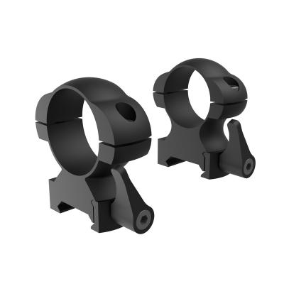 China Scope Mount Ring Accessories Black 30mm And 25.4mm Diameter Sports and Outdoors Scope Ring Flashlight Ring for sale