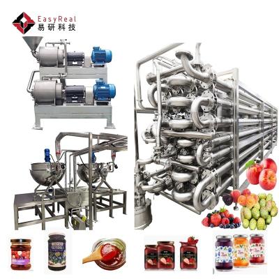 China Turnkey Puree Jam Line Solution Processing Machinery Line Small Or Large Scale Fruit And Vegetable Paste Production Line Customized for sale