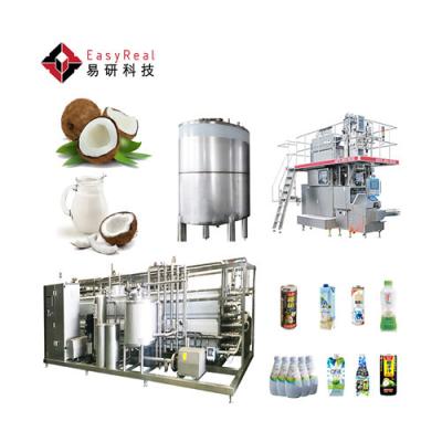 China Factory high quality automatic aseptic stainless steel coconut milk processing line and turnkey UHT coconut milk factory for sale for sale