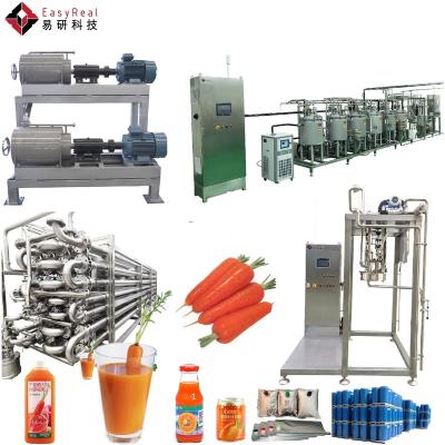 China Professional Factory Supplier Multifunctional Apple Carrot & Tomato & Pulp & Juice & Concentrate Production Line Price for sale