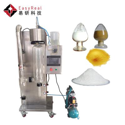 China Medicine Curing Evaporation Capacity 1500ml Per Hour Mini Lab Small Scale Atomizer Jet Dryer Powder Rotary Spray Drying Machine for sale