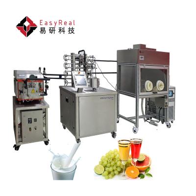 China Hot Selling Factory Lab Scale Small UHT Milk Plant for UHT Laboratory University Sterilizing Mini Dairy Plant for sale