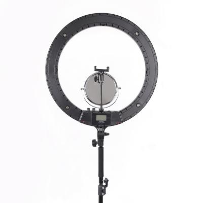 China PORTABLE suppliers wholesale selfie ring light, 22 inch phone selfie led big circle selfie ring light with tripod stand for sale