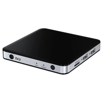 China HD TV TOP 10 IPTV Set Top Box Full HD WIFI Linux TVIP605 TVIP 605 410 412 TV BOX Android IPTV BOX Support Protal for sale