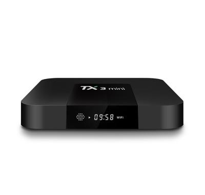 China HD MINI allwinner h313 quad core android tv box TX3 update ftom tx3 meida player 10.0 pro tx3 mini mini for sale