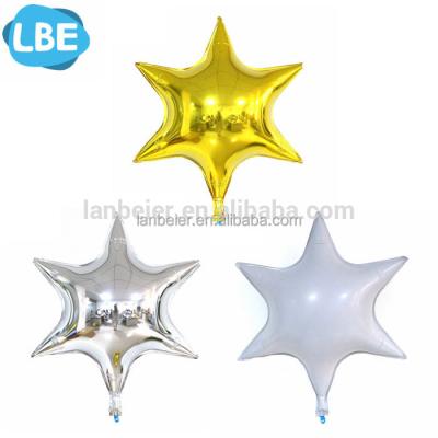 China Gift Toy Hot Sale Star Shape Foil Balloon For Party Decoration for sale