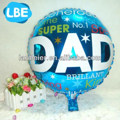 China Gift Toy Helium Foil Balloons As Fathers Day Promotional Gifts for sale